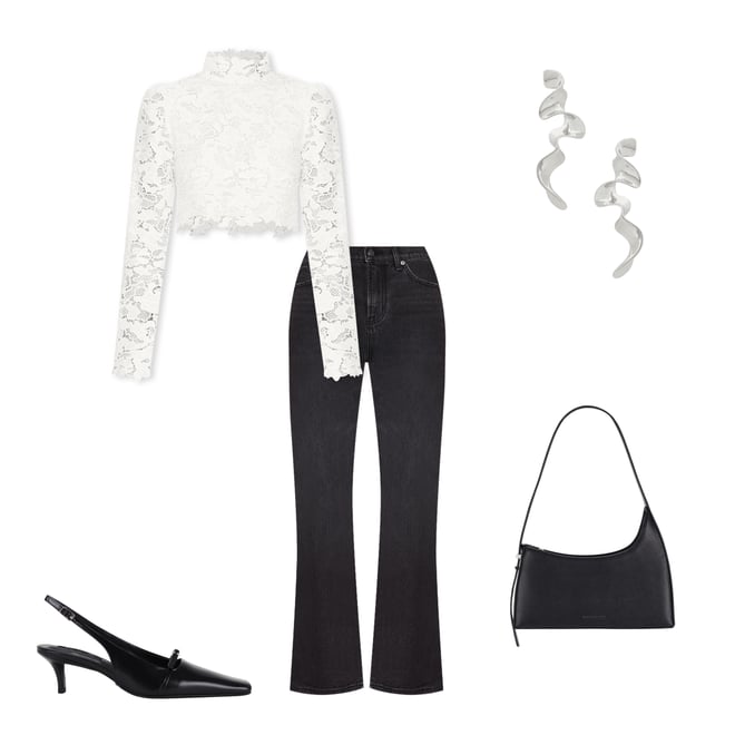 3rd bundle featuring 4 items which compliment x REVOLVE Sophia Top