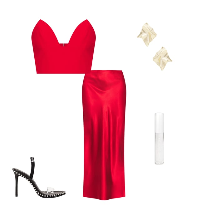 3rd bundle featuring 4 items which compliment x REVOLVE Delphi Crop Top