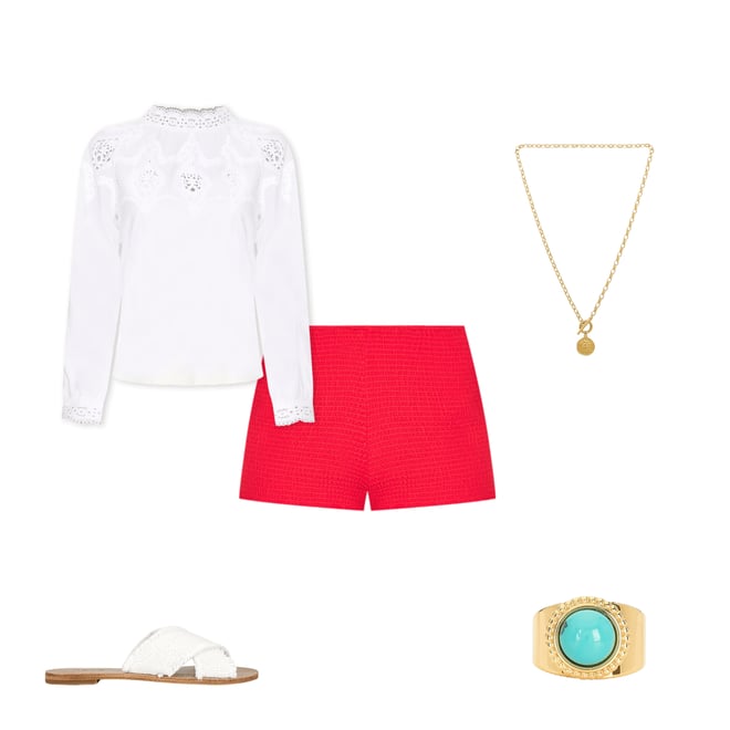 1st bundle featuring 4 items which compliment Luisa Frill Short