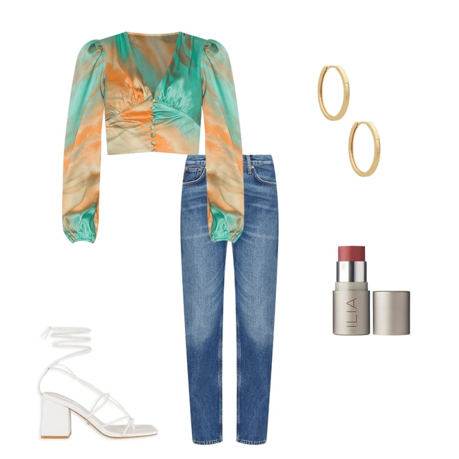 1st bundle featuring 4 items which compliment Eleen Blouson Top