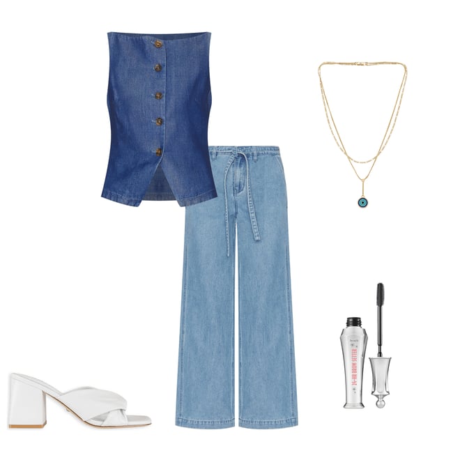 1st bundle featuring 4 items which compliment Agathe Vest Top