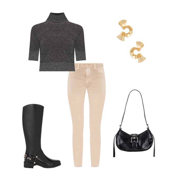 2nd bundle featuring 4 items which compliment Margot High Rise Skinny Jeans