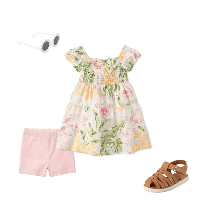 4th bundle featuring 3 items which compliment Toddler Girls Cartwheel Shorts