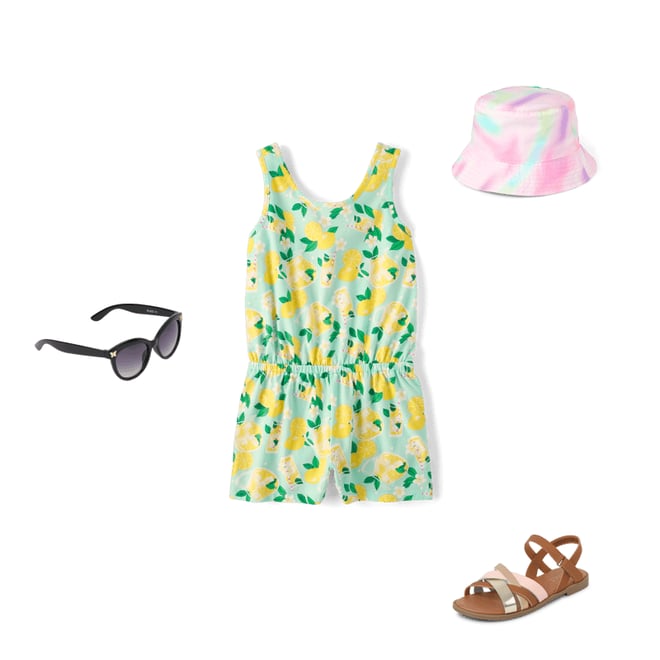 1st bundle featuring 3 items which compliment Girls Lemonade Romper
