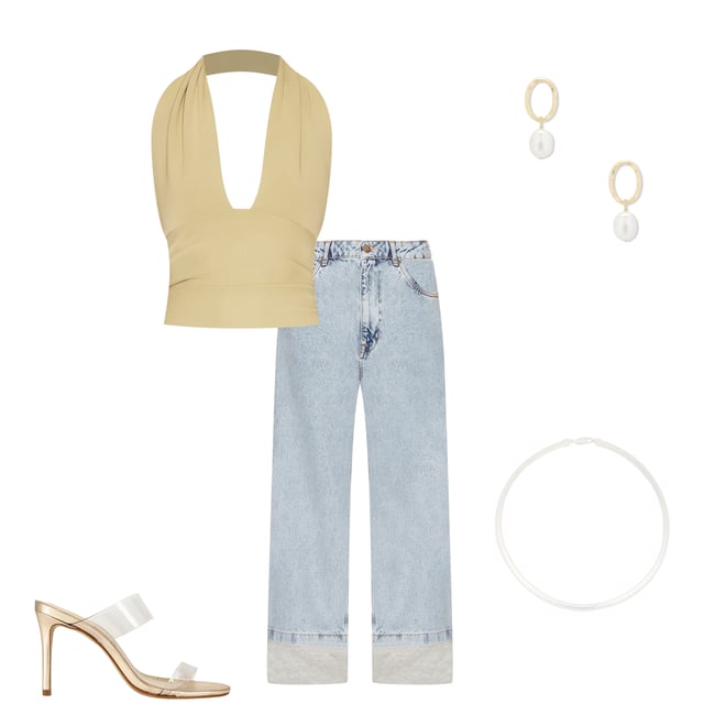 3rd bundle featuring 4 items which compliment Halter Top