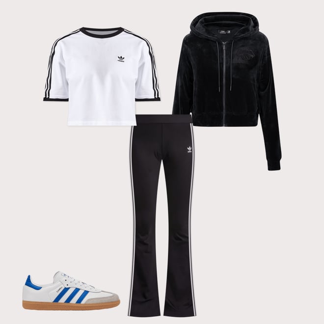 ★ adidas★ 3S loose crop tee white JC8150 Adidas 3-Stripes Loose Cropped Tee – DTLR
