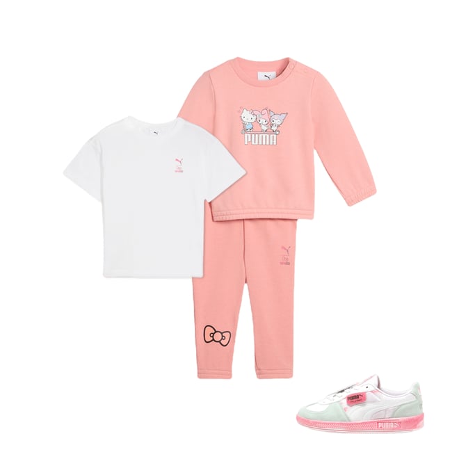 PUMA x HELLO KITTY® AND FRIENDS Toddlers' Minicats Crew Set