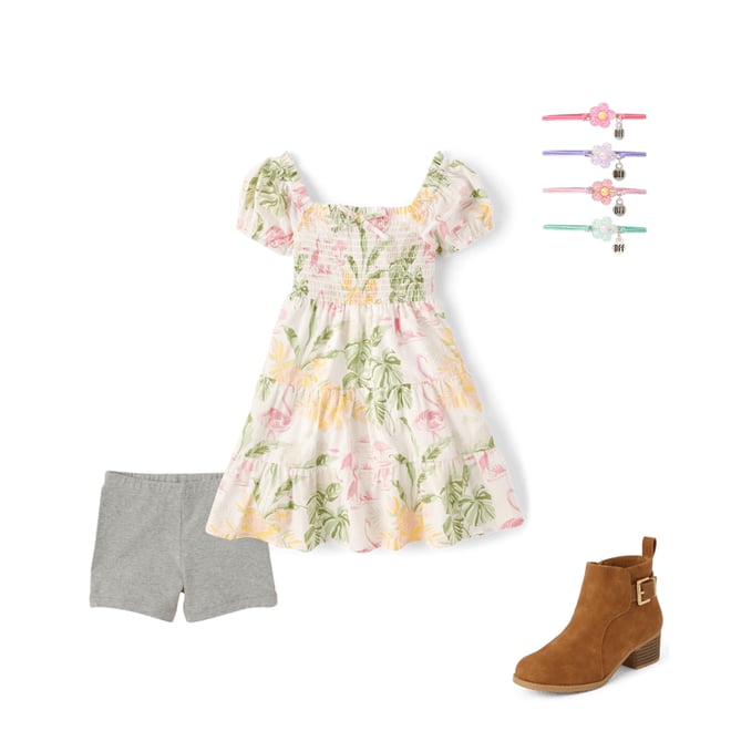 3rd bundle featuring 3 items which compliment Girls Buckle Heel Booties