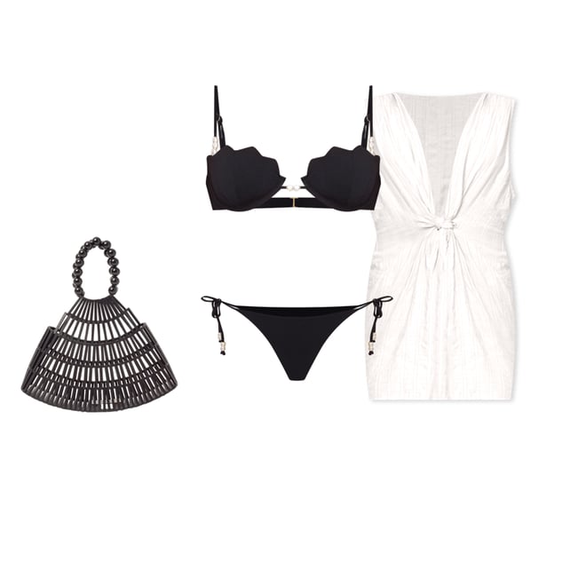 1st bundle featuring 3 items which compliment Sunrise Shell Bikini Top