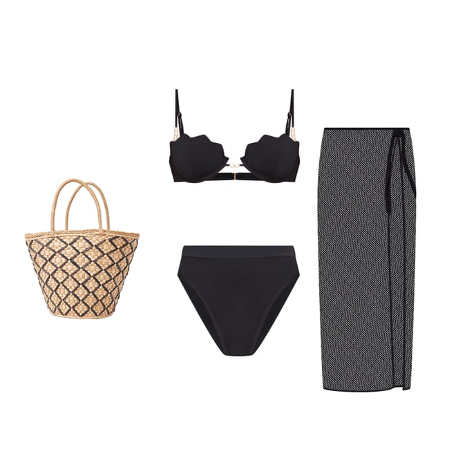 6th bundle featuring 3 items which compliment Soliel Sarong Skirt