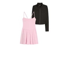 Gilly Hicks Active Recharge Side-Tie Zip-Up Jacket