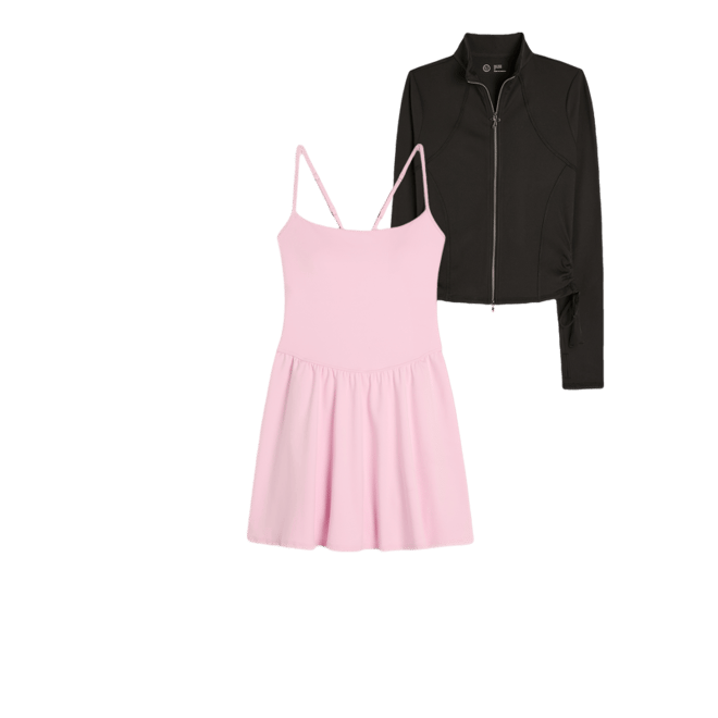 Gilly Hicks Active Recharge Side-Tie Zip-Up Jacket