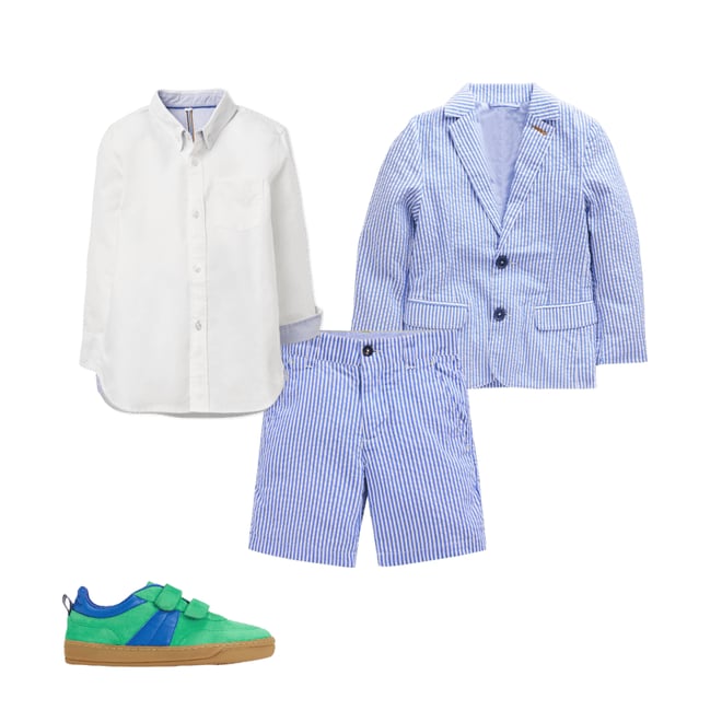 1st bundle featuring 3 items which compliment Seersucker Blazer