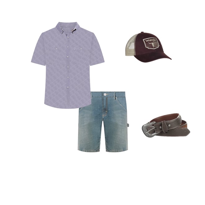 Men's Carpenter Short in Montana Ice
