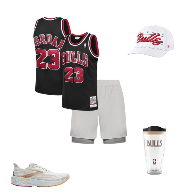 Mitchell & Ness Men's Chicago Bulls Michael Jordan #23