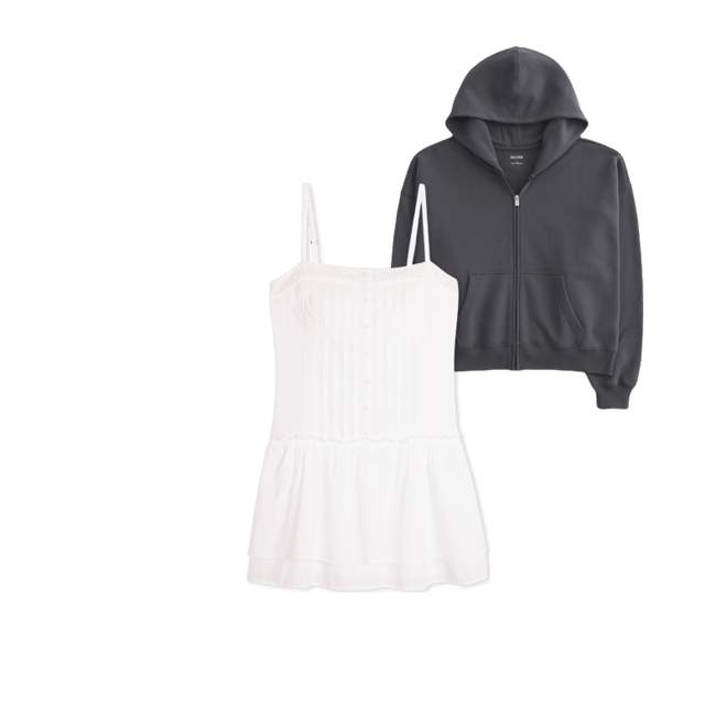 Oversized Zip-Up Hoodie