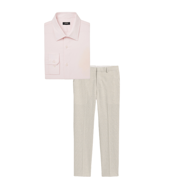 Slim Solid Stretch 1mx Dress Shirt