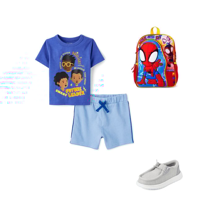 6th bundle featuring 3 items which compliment Baby And Toddler Boys Piped French Terry Shorts