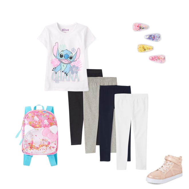 1st bundle featuring 4 items which compliment Girls Leggings 4-Pack