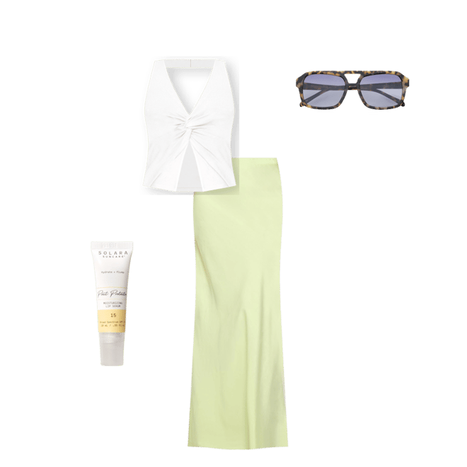 Product | LSPACE Sweet As Honey Skirt - Honeydew