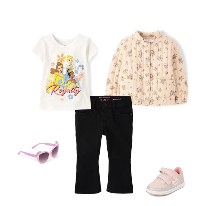 3rd bundle featuring 4 items which compliment Baby And Toddler Girls Flare Jeans