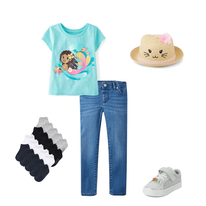 3rd bundle featuring 4 items which compliment Baby And Toddler Girls Super Skinny Jeans