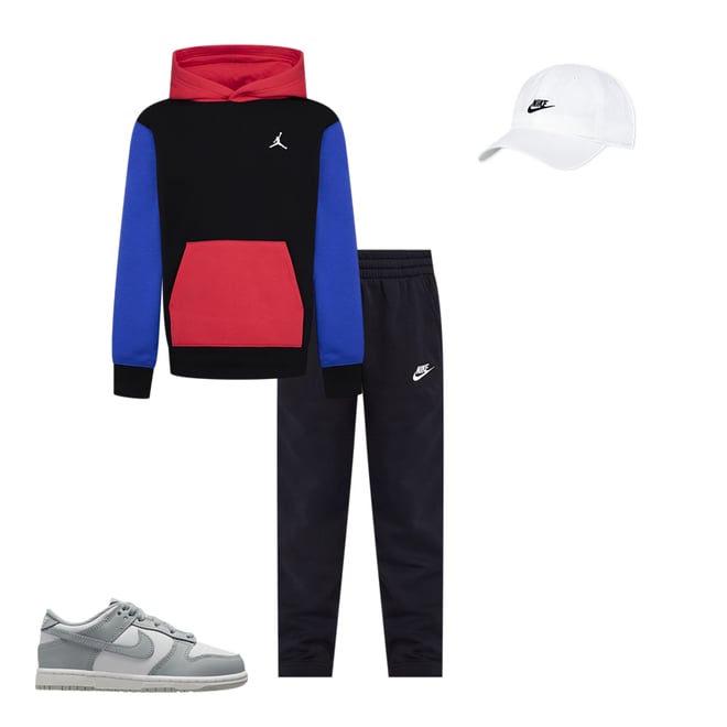 Nike All Kids Fit Sportswear Club Fleece Open-Hem Pants