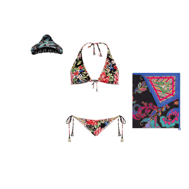 Buy METALLI NOTTE STRING BIKINI BOTTOM | Johnny Was