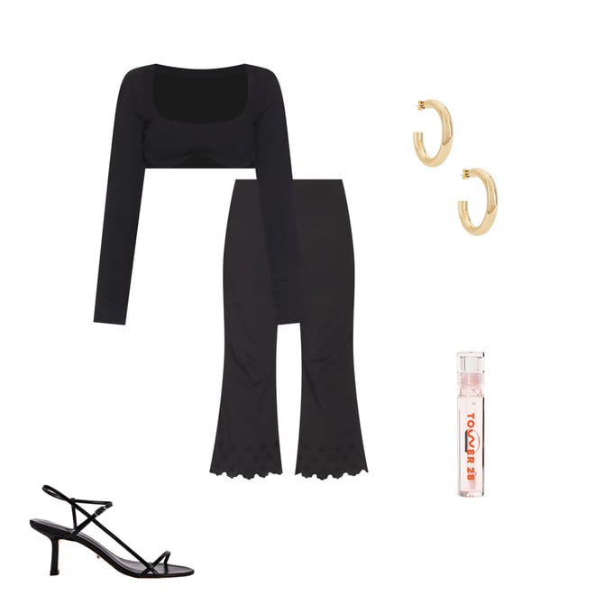 3rd bundle featuring 4 items which compliment Sweetheart Crop Top