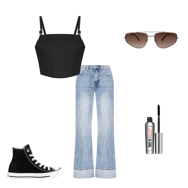 1st bundle featuring 4 items which compliment Lulu Cuffed Jean
