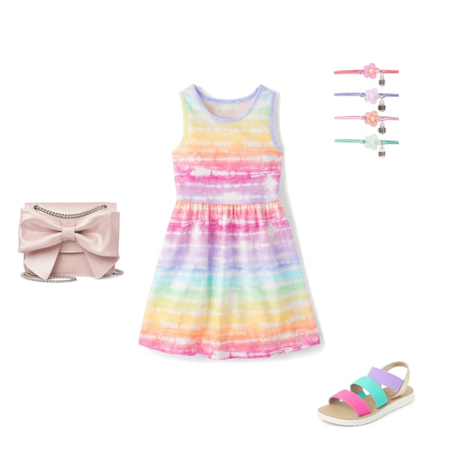 1st bundle featuring 3 items which compliment Girls Print Everyday Dress