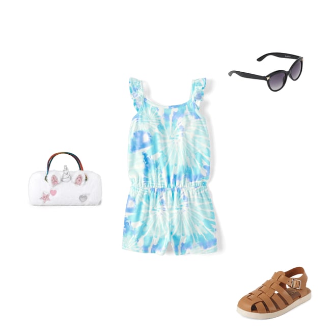 2nd bundle featuring 3 items which compliment Girls Print Flutter Romper