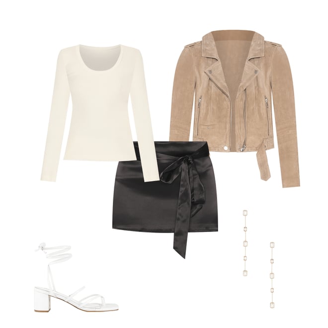 1st bundle featuring 4 items which compliment Mara U-neck Top
