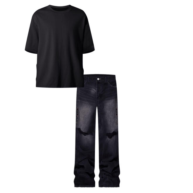 Heavy Every Day Tee - Black | mnml | shop now
