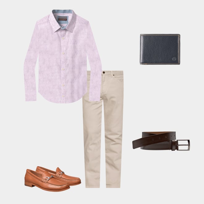 5th bundle featuring 4 items which compliment Baldwin Bit Loafer