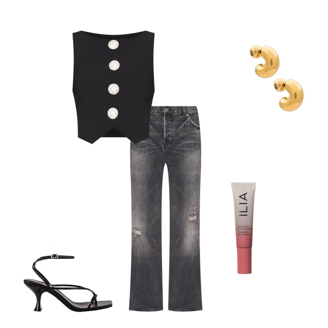 4th bundle featuring 4 items which compliment Jade Low Rise Relaxed Flare