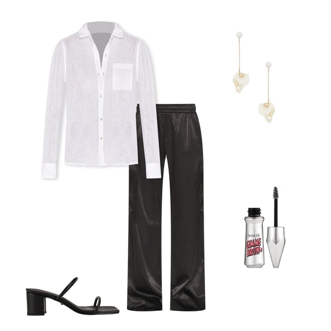 3rd bundle featuring 4 items which compliment Ellis Gauze Button Down
