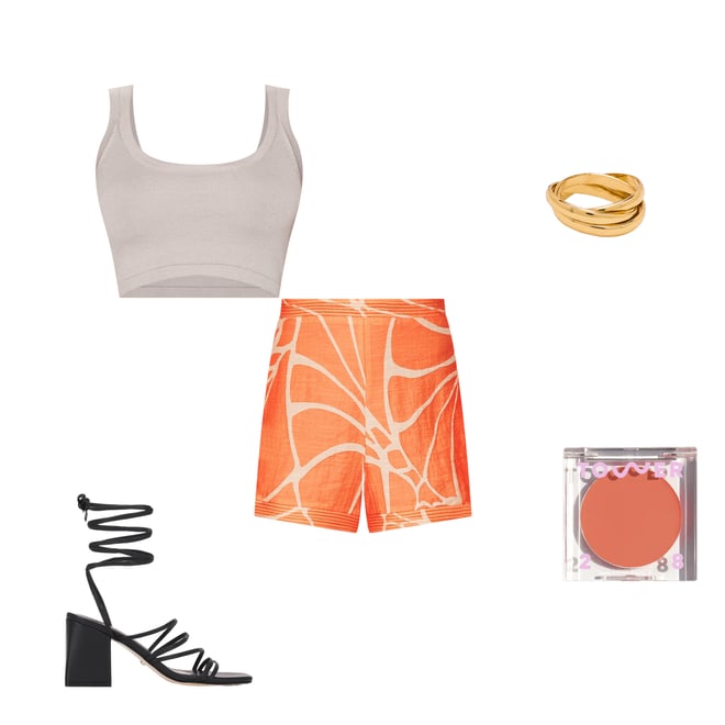 2nd bundle featuring 4 items which compliment Beverly Crop Top
