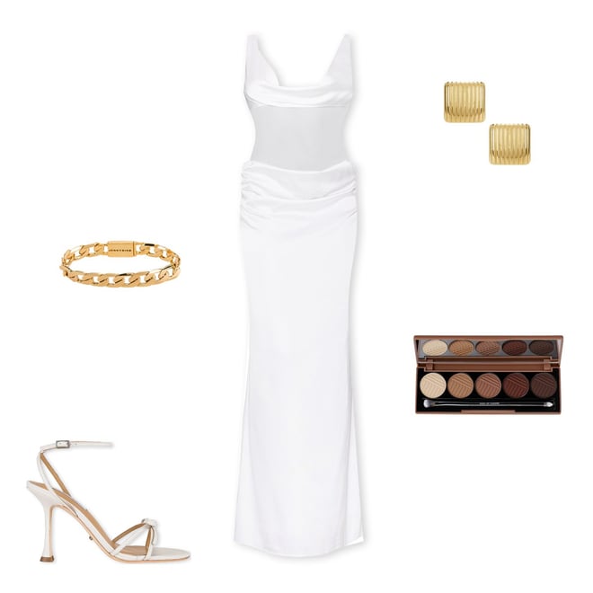 superdown Astri Maxi Dress in White | REVOLVE