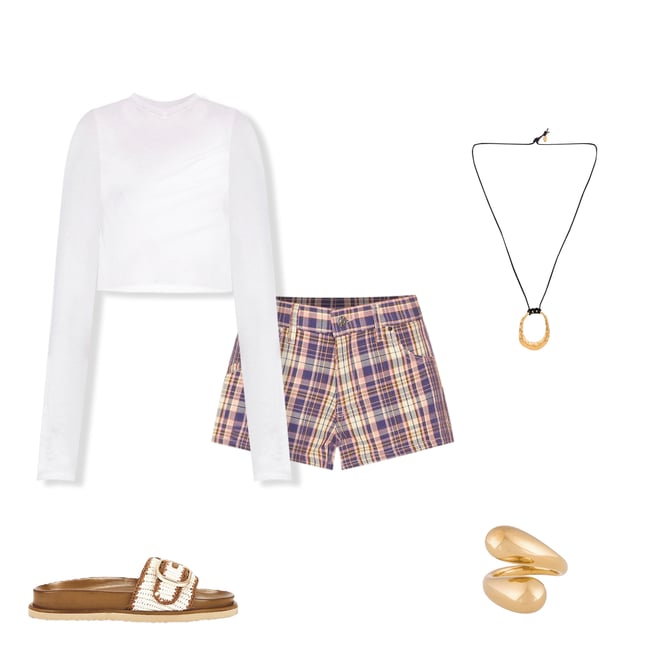 4th bundle featuring 4 items which compliment Memphis Sandal