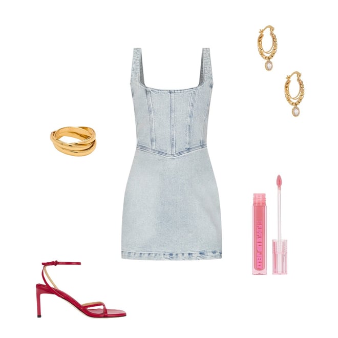 Corset Mini Dress