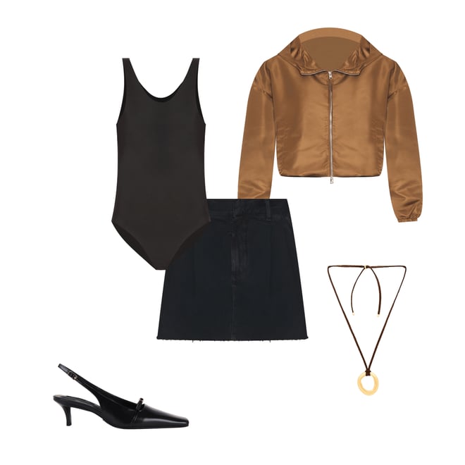 3rd bundle featuring 4 items which compliment Butter Tank Bodysuit