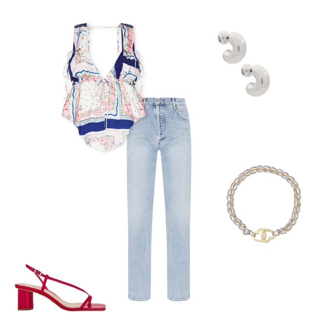 1st bundle featuring 4 items which compliment Cassandra Top
