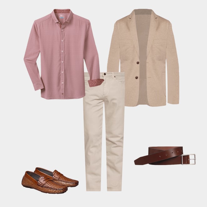 1st bundle featuring 4 items which compliment Dayton Woven Penny Loafer