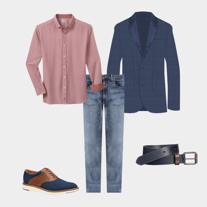 1st bundle featuring 4 items which compliment Denim Jeans