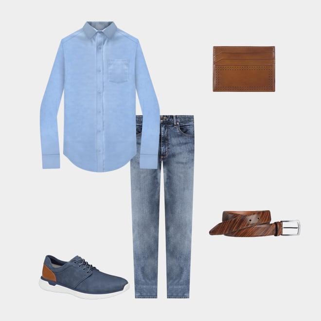 1st bundle featuring 4 items which compliment Denim Jeans