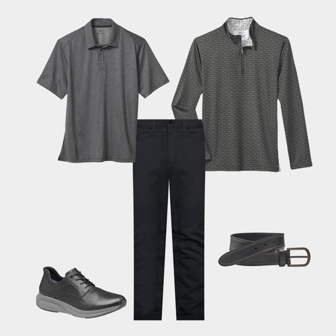 1st bundle featuring 4 items which compliment Double Contrast Stitched Belt