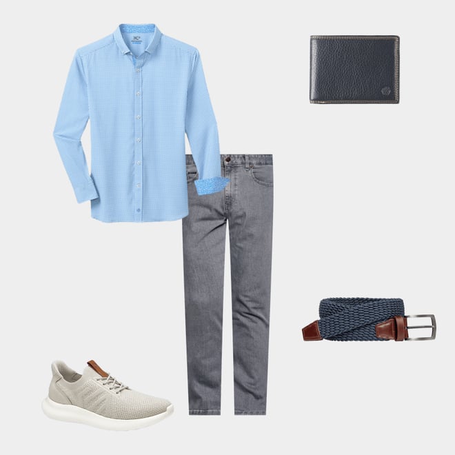 1st bundle featuring 4 items which compliment Double Contrast Stitch Billfold Wallet