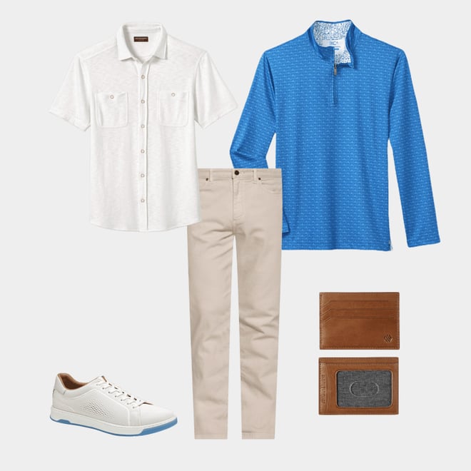 1st bundle featuring 4 items which compliment Rhodes Weekender Case