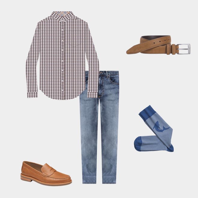6th bundle featuring 4 items which compliment Denim Jeans